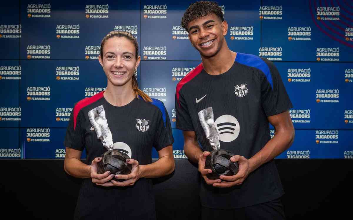 Lamine Yamal and Aitana Bonmatí Shine as Barcelona Stars Claim Top Football Honors | MirrorLog